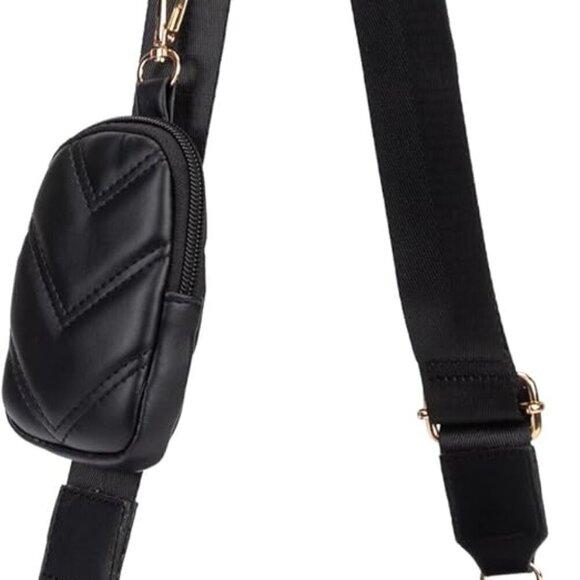 Small Quilted Crossbody Bags for Women Stylish Leather Purse Designer Handbag wi - Picture 1 of 7